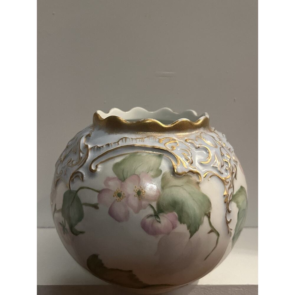 Vintage Austrian Jar Stamped Leonard And Frim Vienna (antique)